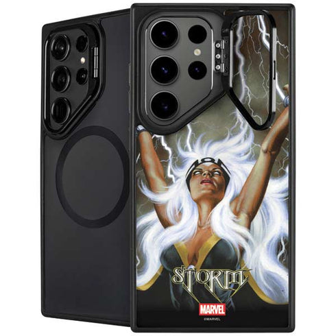 Marvel X-Men Storm by Joe Jusko Galaxy S25 Ultra Kickstand Case